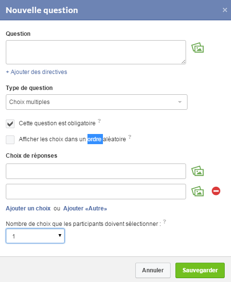 comment faire un sondage anonyme sur facebook